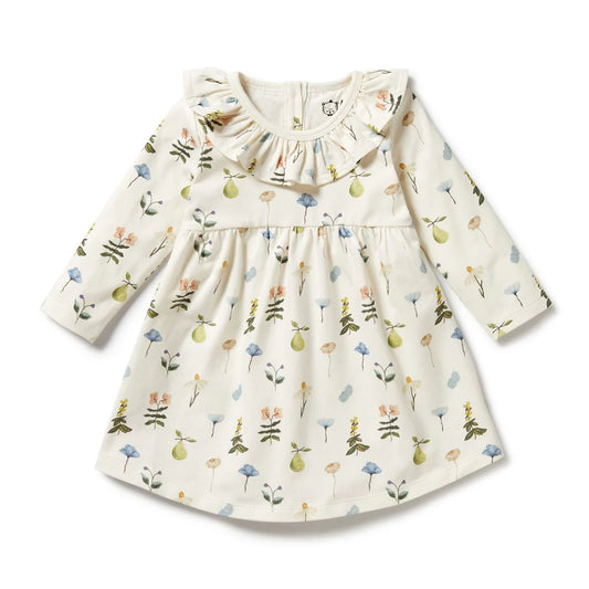 Petit Garden Organic Ruffle Dress