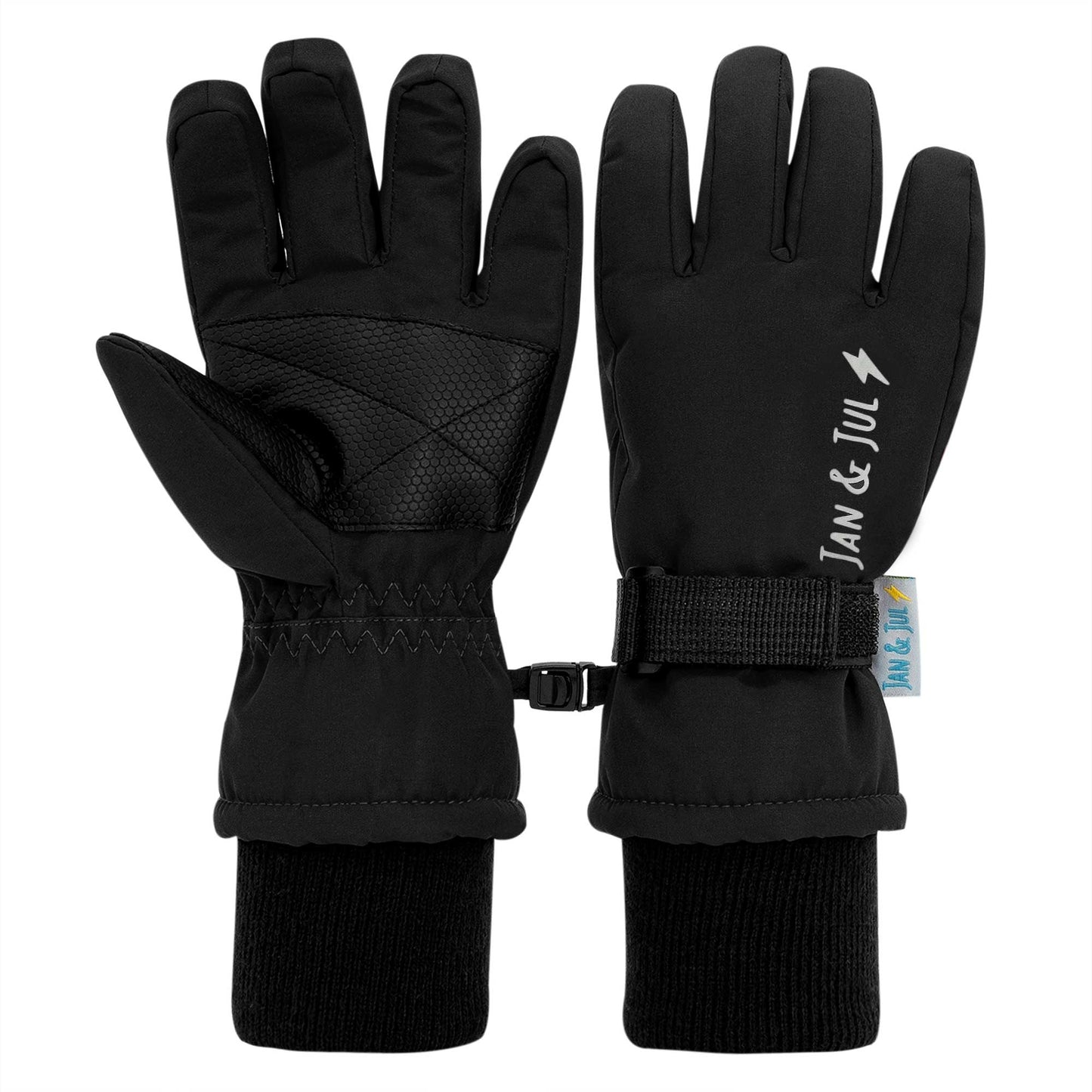 Black Waterproof Gloves