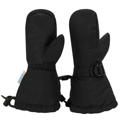 Black | Toasty-Dry Waterproof Snow Mitten