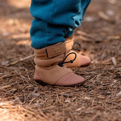 Brown Bear - Baby Stay-Put Cozy Booties