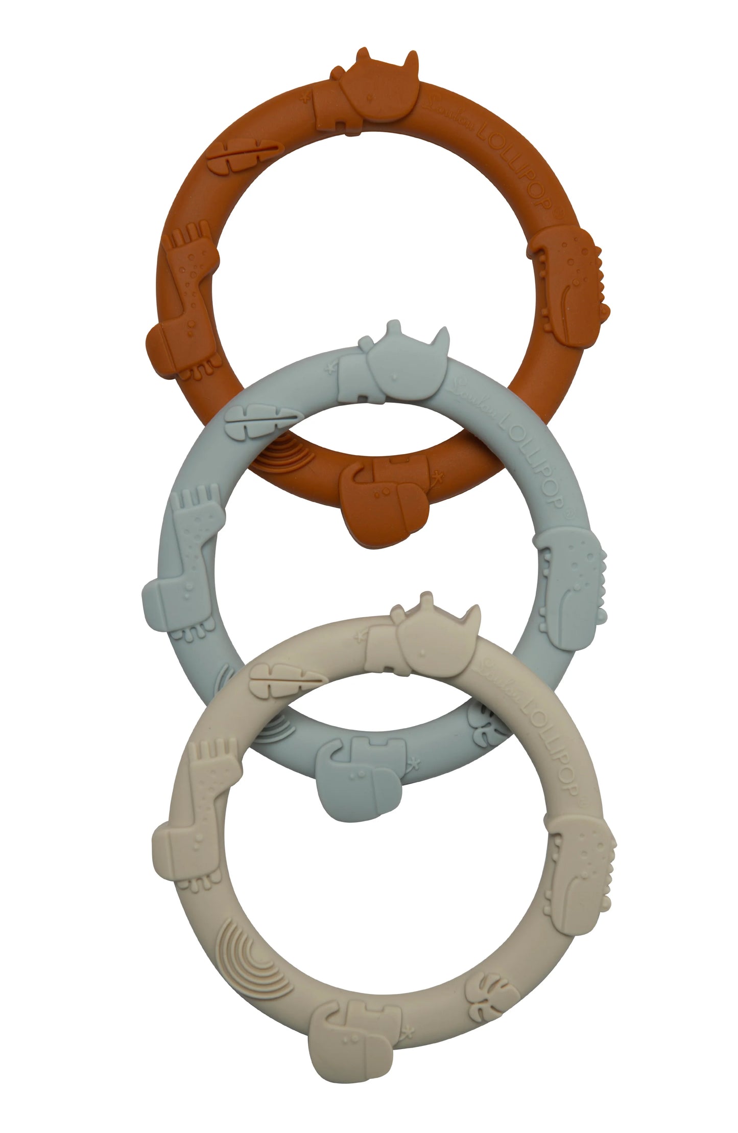 Ginger Honey - Wild Teething Ring Set