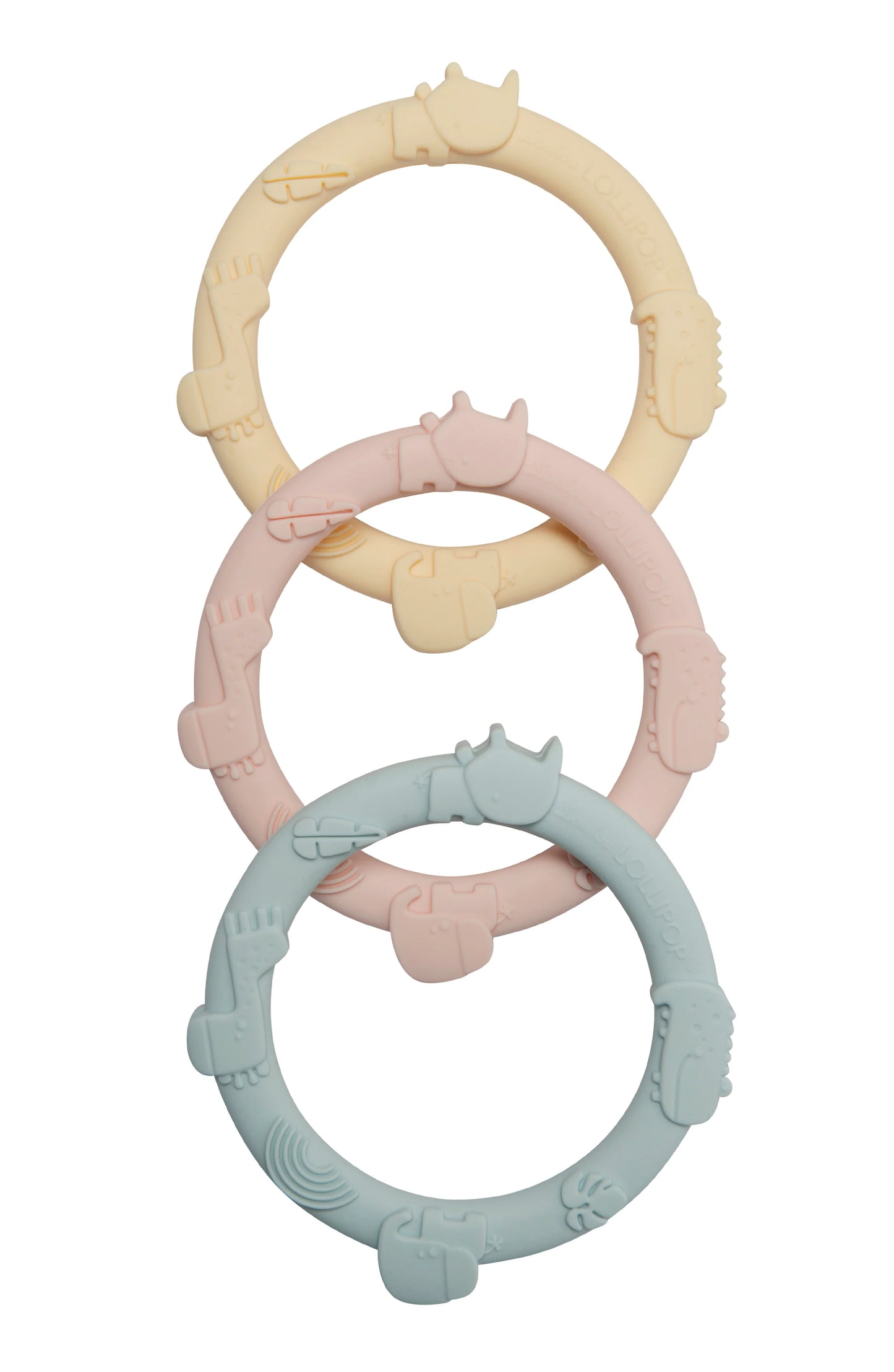 Petal - Wild Teething Ring Set