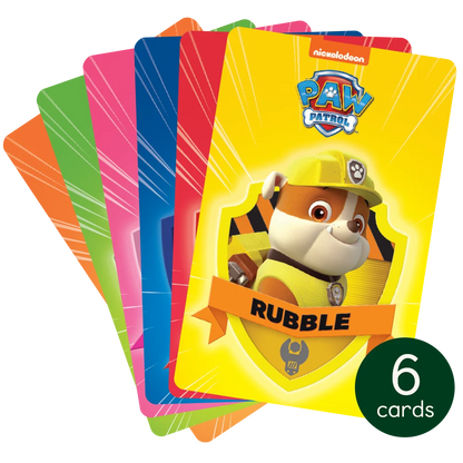 PAW Patrol Pup Pack (6 Cards)