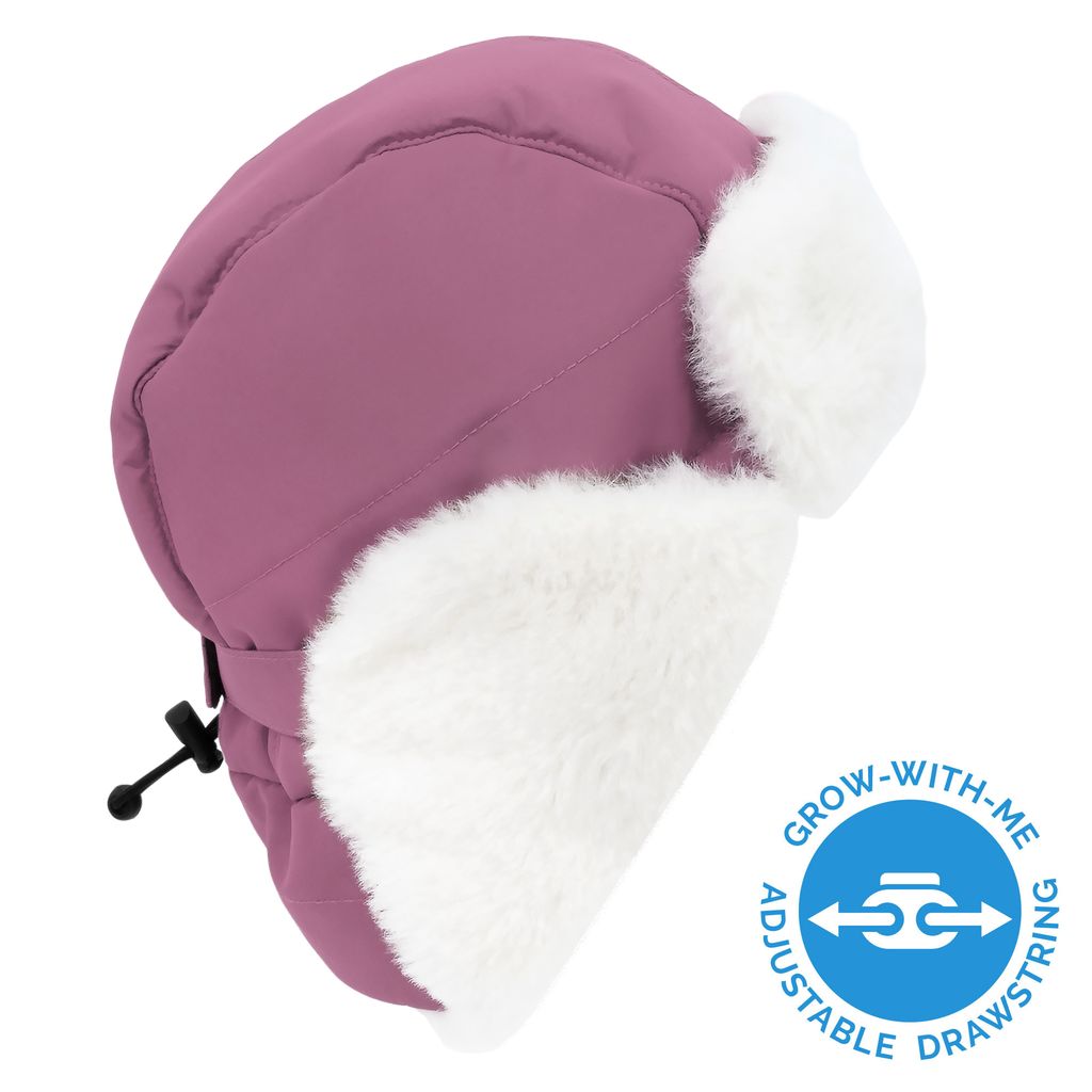 Dark Plum | Toasty-Dry Trapper Hat