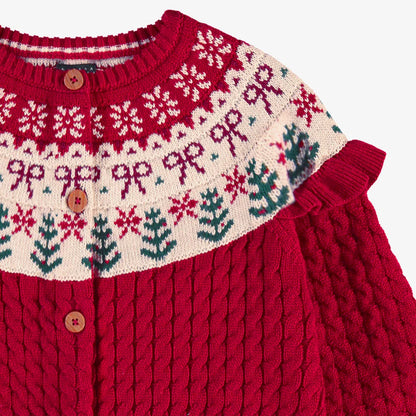 Holiday Knitted Cardigan