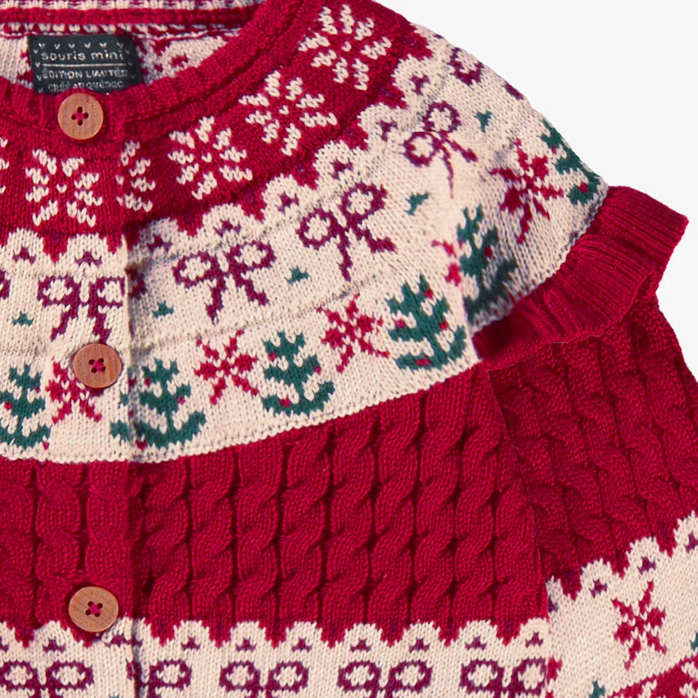 Holiday Knitted Cardigan