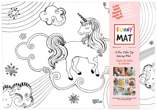 Unicorn Colouring Mat