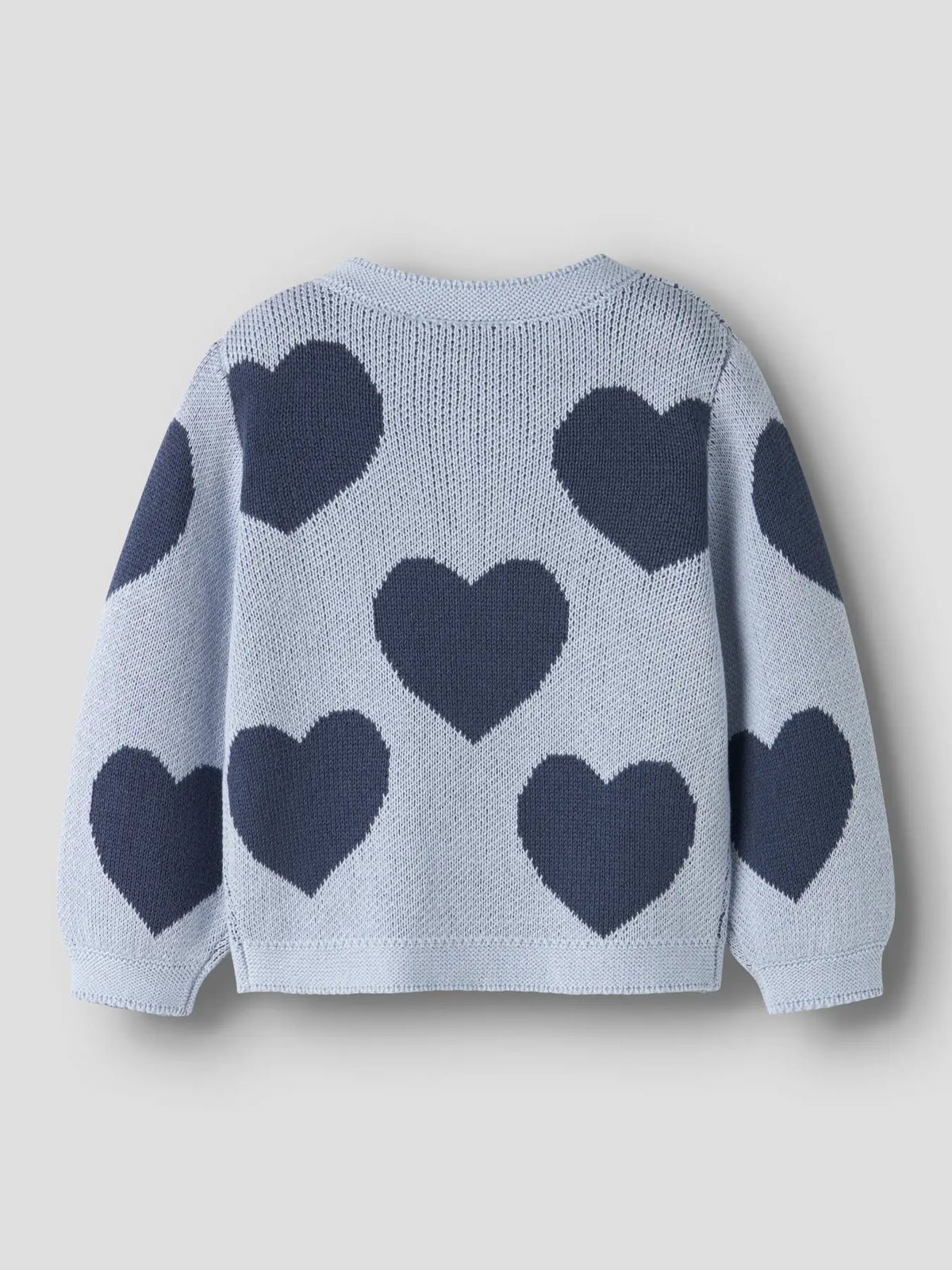 Blue Heart Knitted Sweater