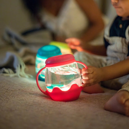 Mini Sensory Play Jar - Blue Lagoon