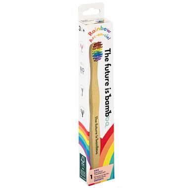 Rainbow Bamboo Toothbrush