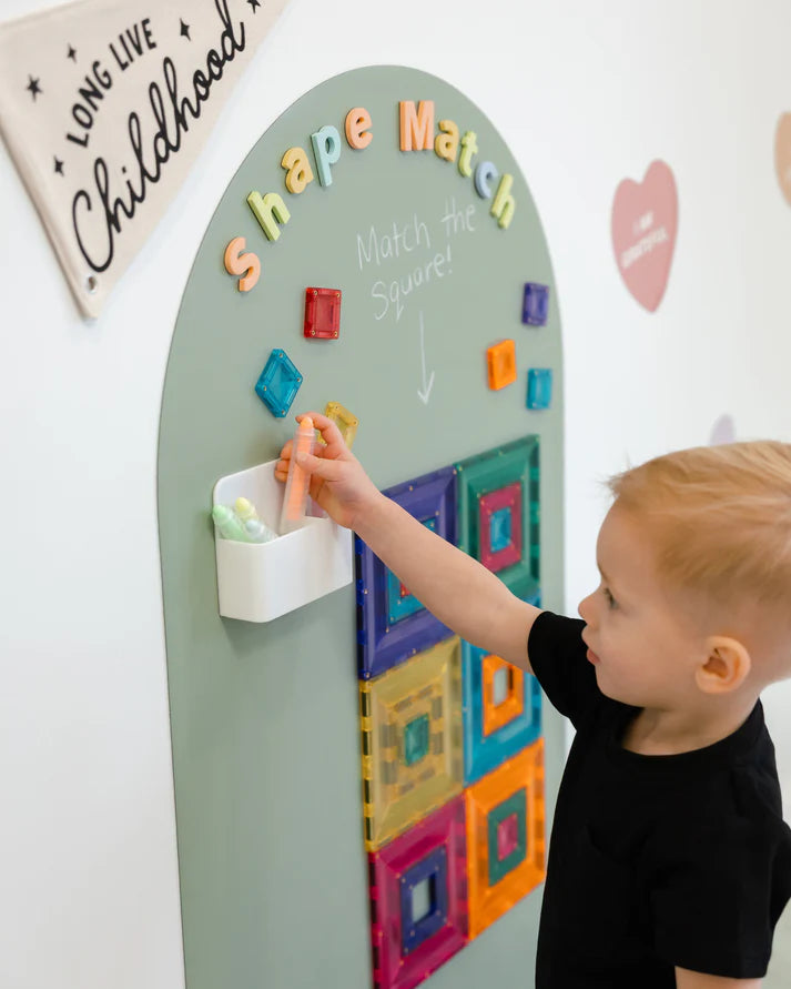 *NEW MAGIC GRIP BACKING* Magic Playwall - Original Arch Magnetic Wall Decal for Kids