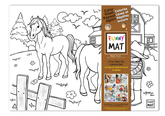 Ranch Colouring Mat