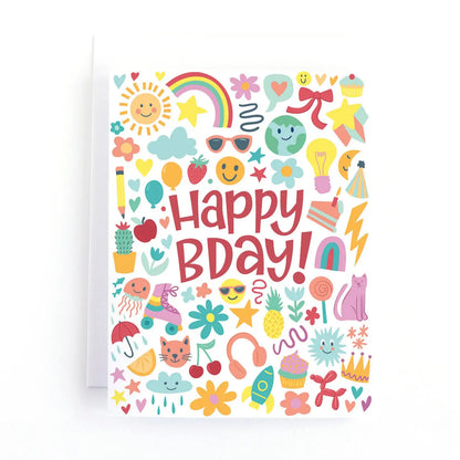 Eye Spy Birthday Card