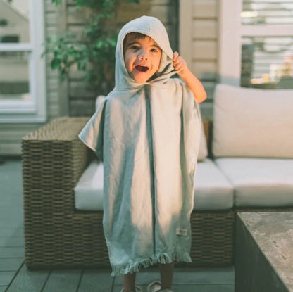 Hooded Beach Towel - Mist