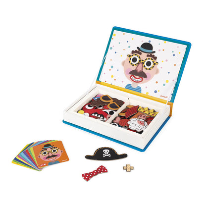 Boy's Crazy Faces Magnetibook