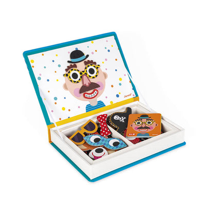 Boy's Crazy Faces Magnetibook
