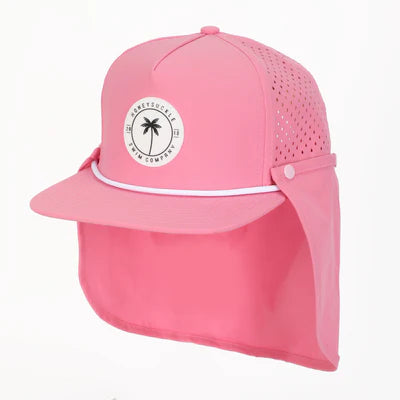 Snapback Sunhat - Bight Pink