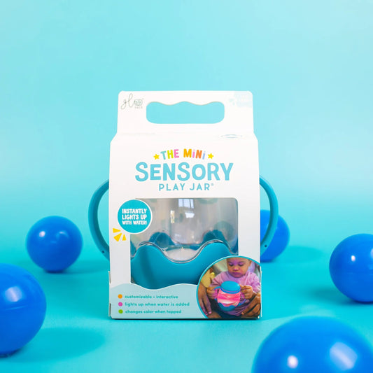 Mini Sensory Play Jar - Blue Lagoon