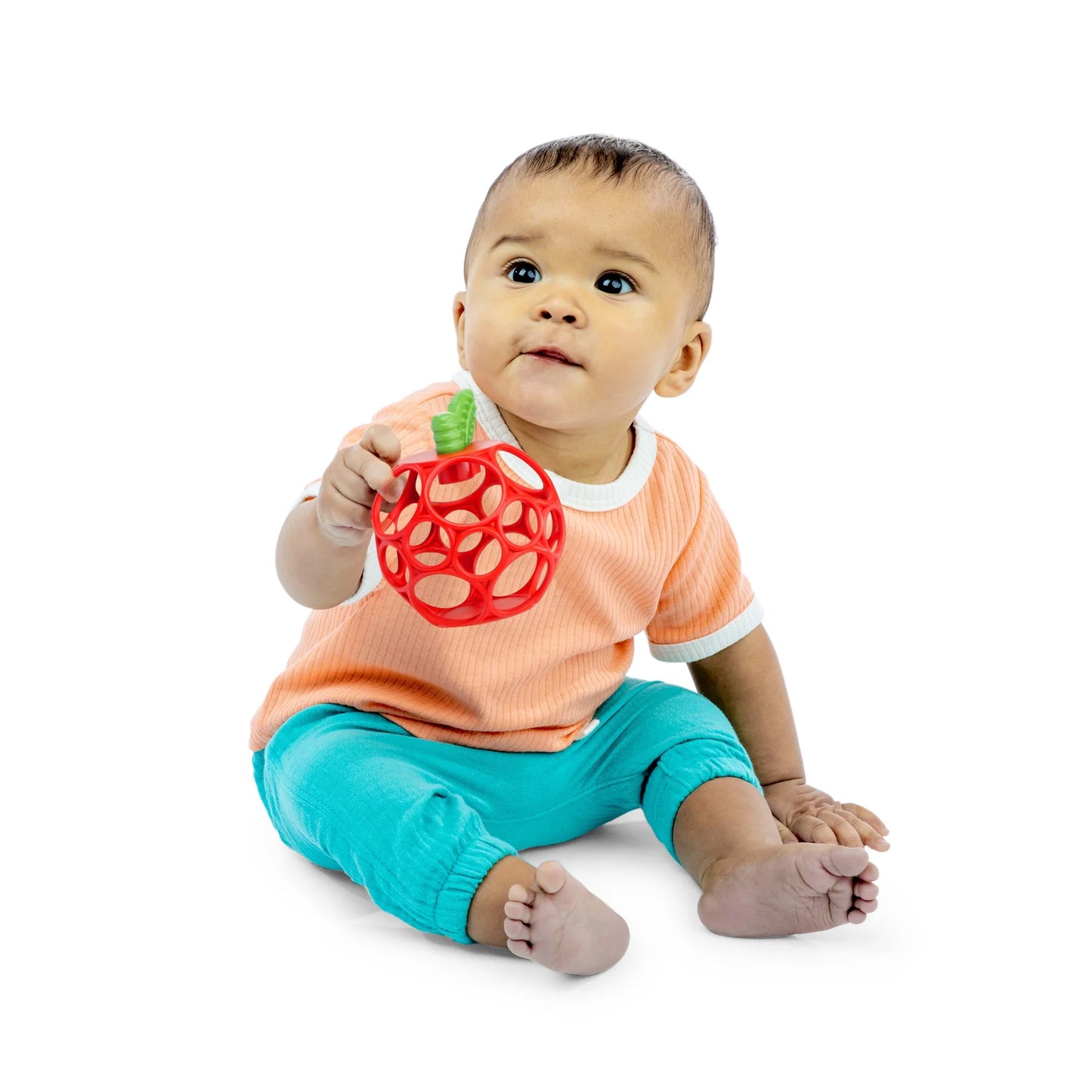 Hold My Own Easy-Grasp Teether Toy – Apple