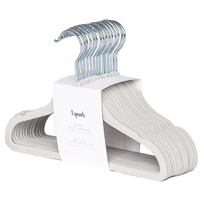 Velvet Hangers - Grey (15pc)