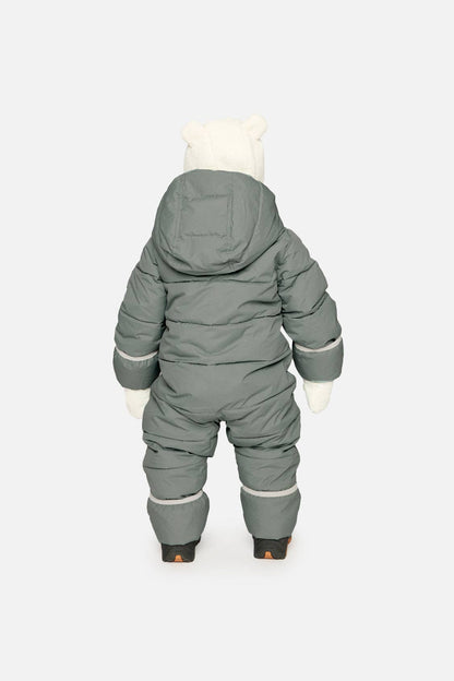 Baby Cloud One Piece Snowsuit Adapted For Car Seats Sage Green
