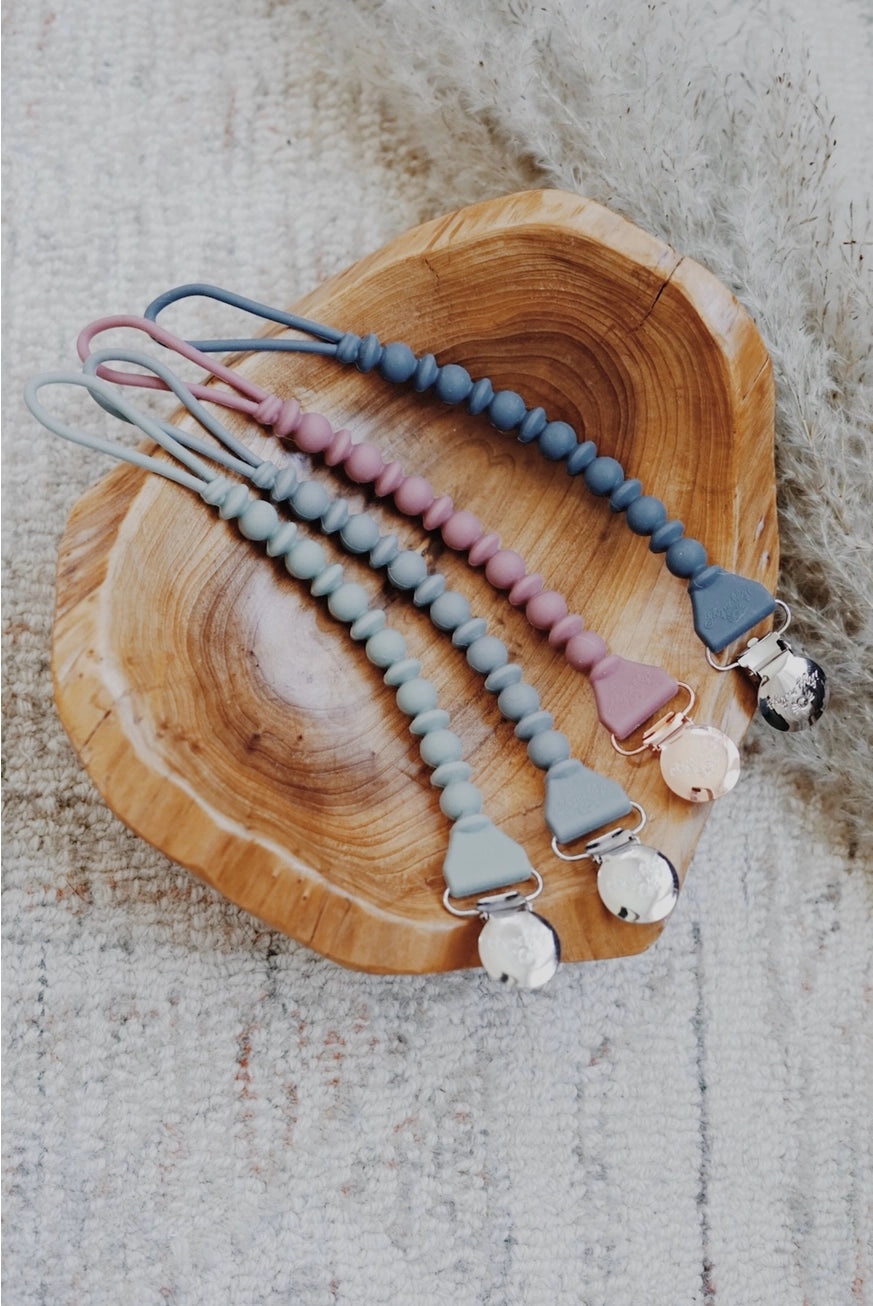 Sweetie Strap™ - Beaded Pacifier Clip