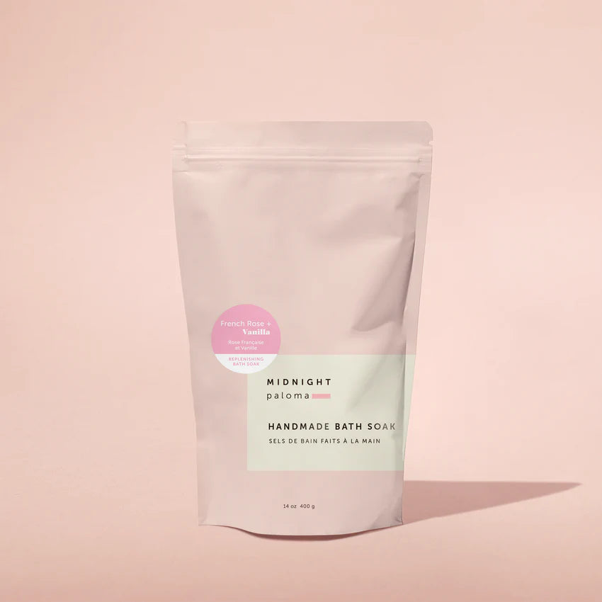 French Rose + Vanilla Replenishing Bath Soak