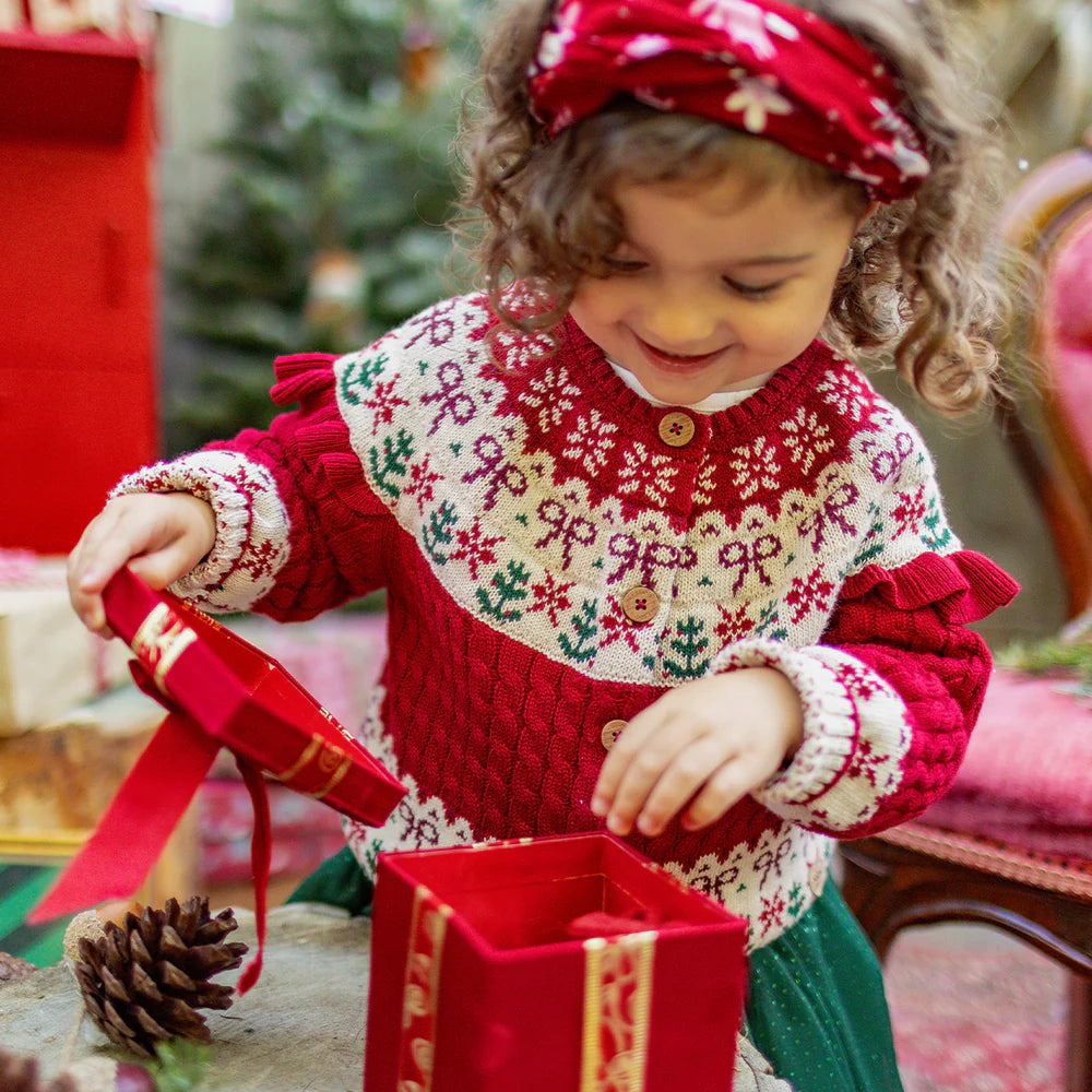 Holiday Knitted Cardigan