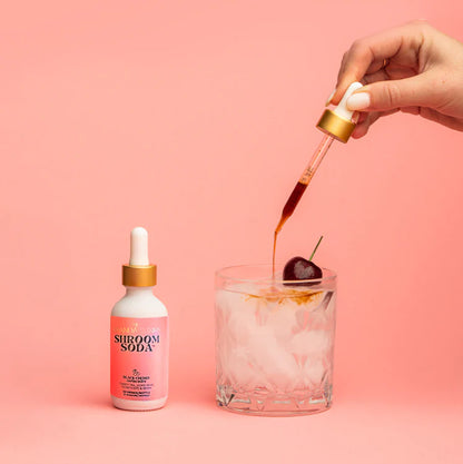 Black Cherry Shroom Soda