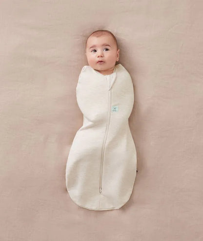 Cocoon Swaddle Sack 1.0 TOG - Oatmeal Marle