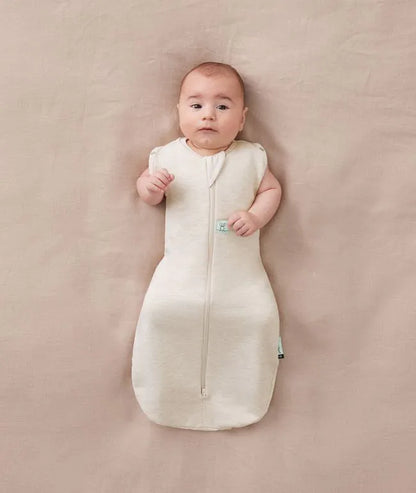 Cocoon Swaddle Sack 1.0 TOG - Oatmeal Marle