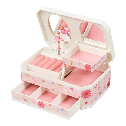 Hayley Girls Musical Ballerina Jewelry Box