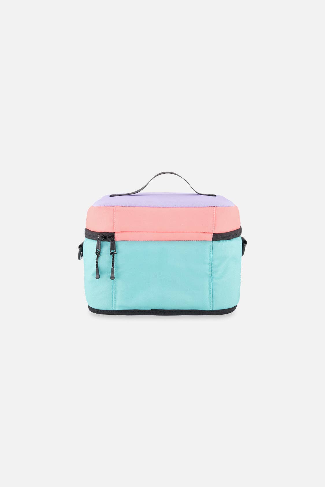 Lunch Box Lavender, Turquoise And Orange