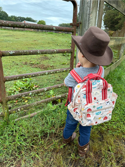 Farm Friends Toddler Daycare Backpack