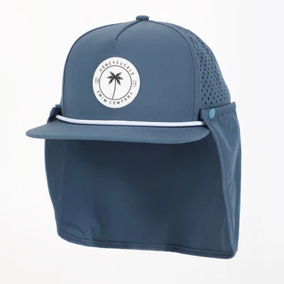 Snapback Sunhat - Dark Blue