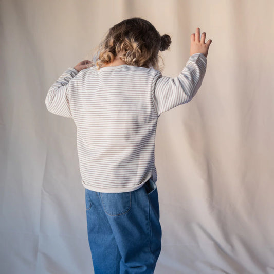 Vanilla Stripe Long Sleeve