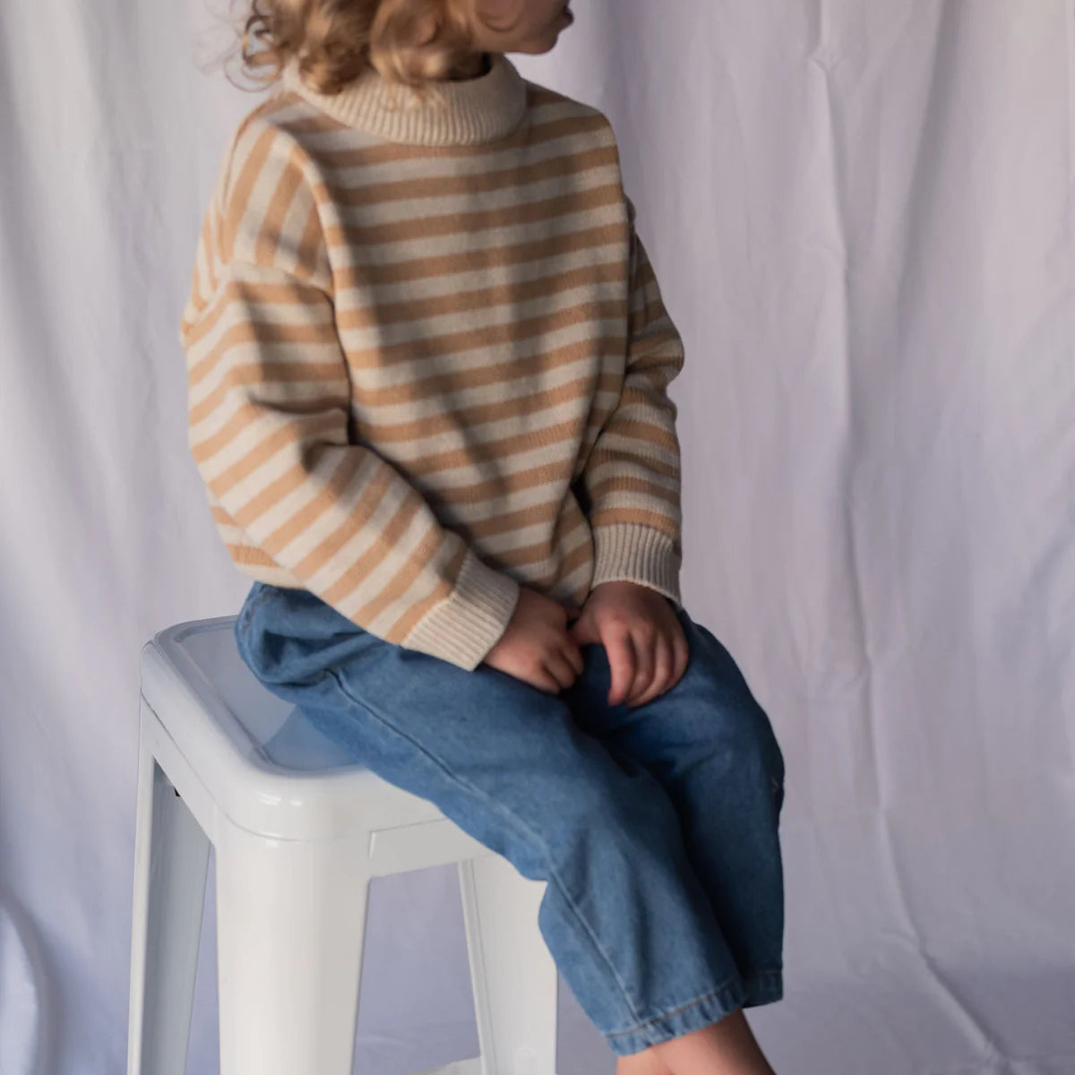 Classic Knit Sweater - Stripe