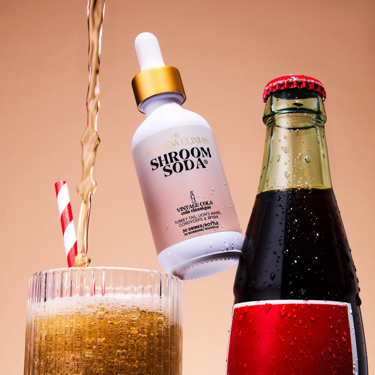 Vintage Cola Shroom Soda
