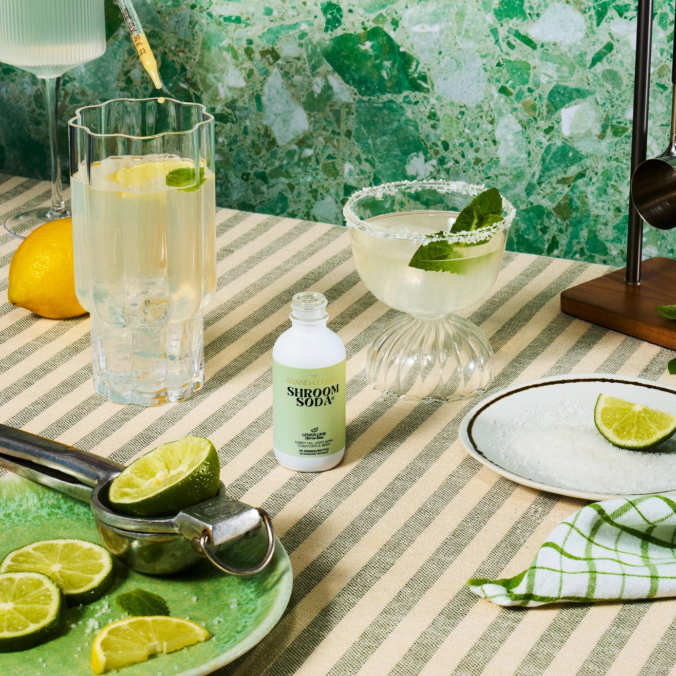 Lemon Lime Shroom Soda