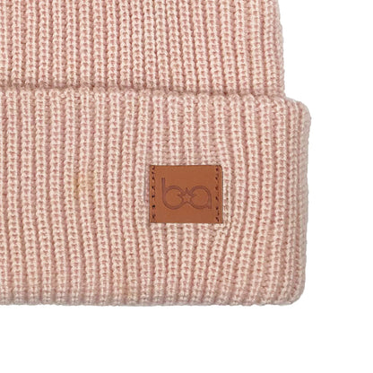 PomPom Toque - Light Pink