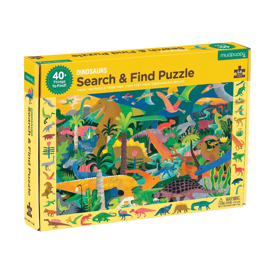 Dinosaurs Search & Find Puzzle 64 Pieces