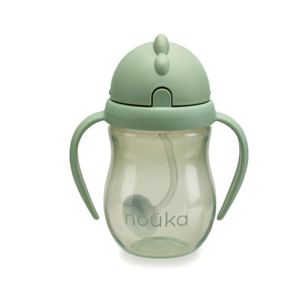 Non-Spill Weighted Straw Cup 8 oz - Moss