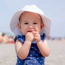 White Cotton Bucket Hat