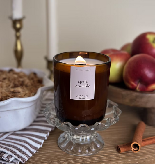 Apple Crumble 8oz Scented Soy Candle