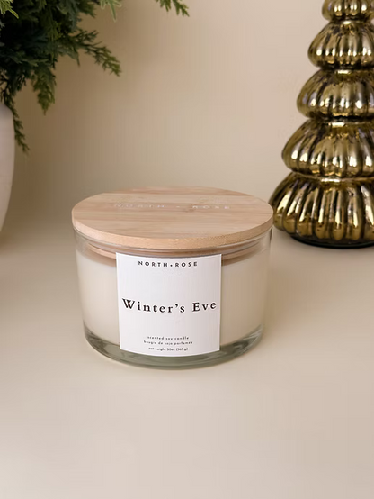 Winters Eve 3-Wick Scented Soy Candle