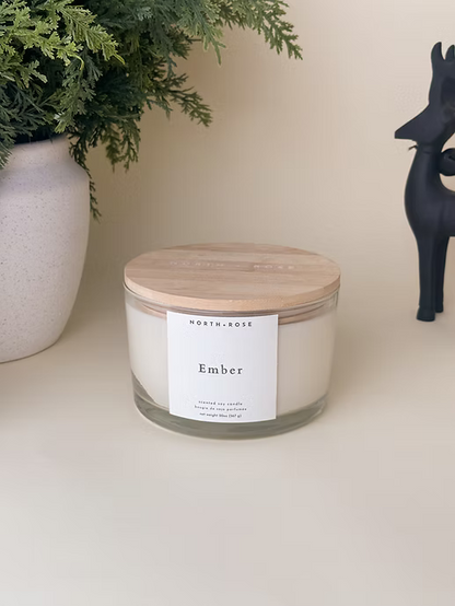 Ember Eve 3-Wick Scented Soy Candle