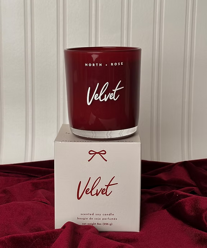 Velvet 8oz Scented Candle