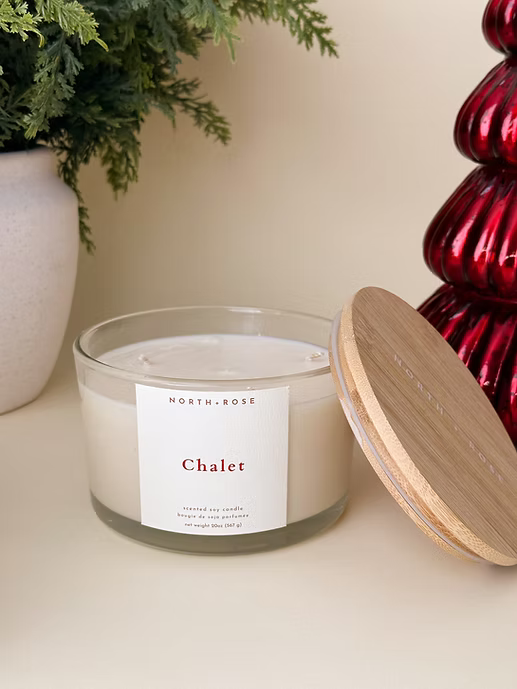 Chalet 3-Wick Scented Soy Candle