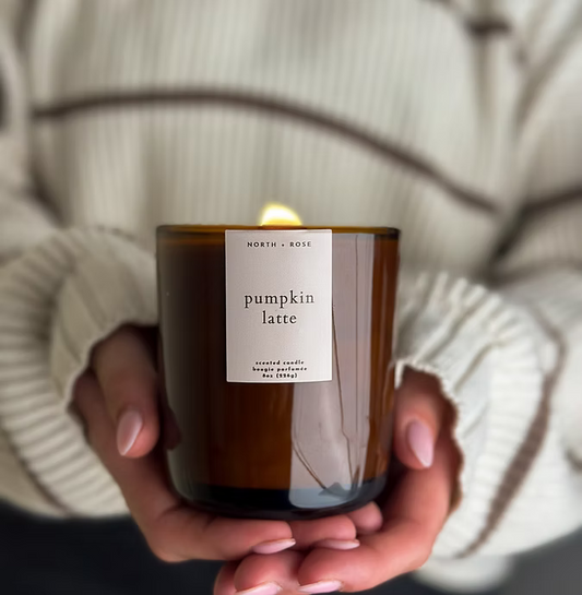 Pumpkin Latte 8oz Scented Soy Candle
