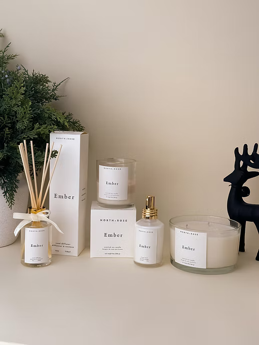 Ember Eve 3-Wick Scented Soy Candle